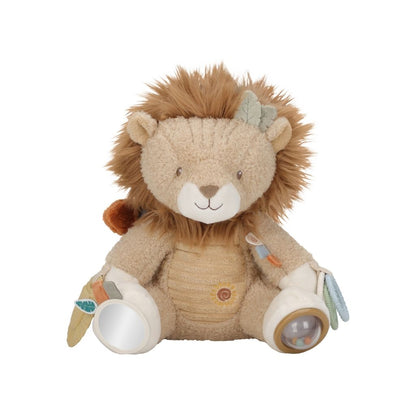 Little Dutch Peluche d'activité Safari Friends Lion Beige 