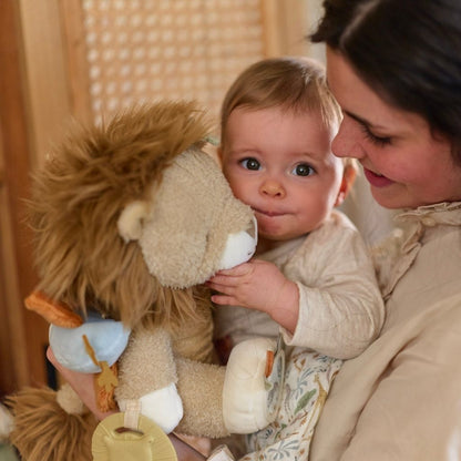 Little Dutch Peluche d'activité Safari Friends Lion Beige 