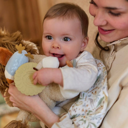 Little Dutch Peluche d'activité Safari Friends Lion Beige 
