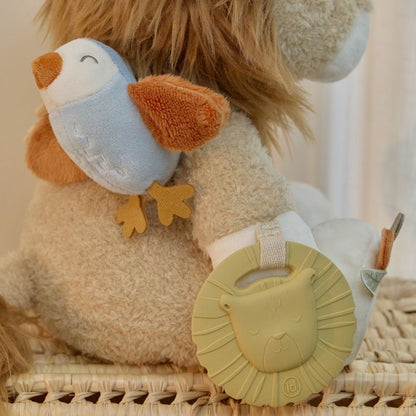 Little Dutch Peluche d'activité Safari Friends Lion Beige 
