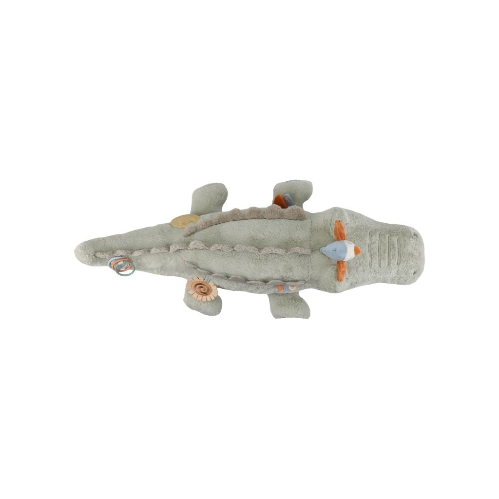 Little Dutch Activiteitenknuffel XL Safari Friends Krokodil Groen