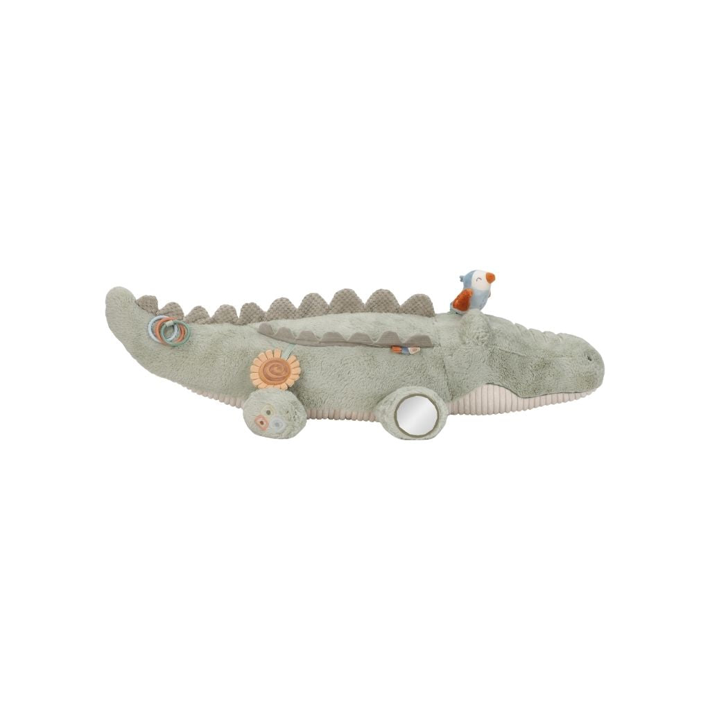 Little Dutch Activiteitenknuffel XL Safari Friends Krokodil Groen