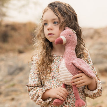 Little Dutch Knuffel Safari Friends Flamingo Roos 35 cm