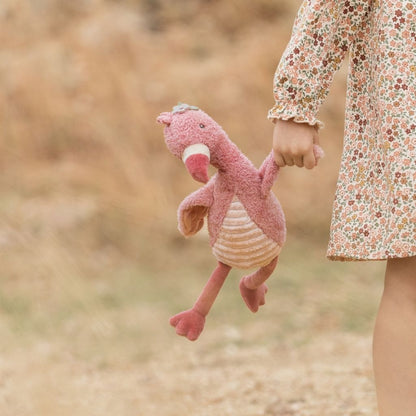 Little Dutch Peluche Safari Friends Flamant Rose 35 cm 