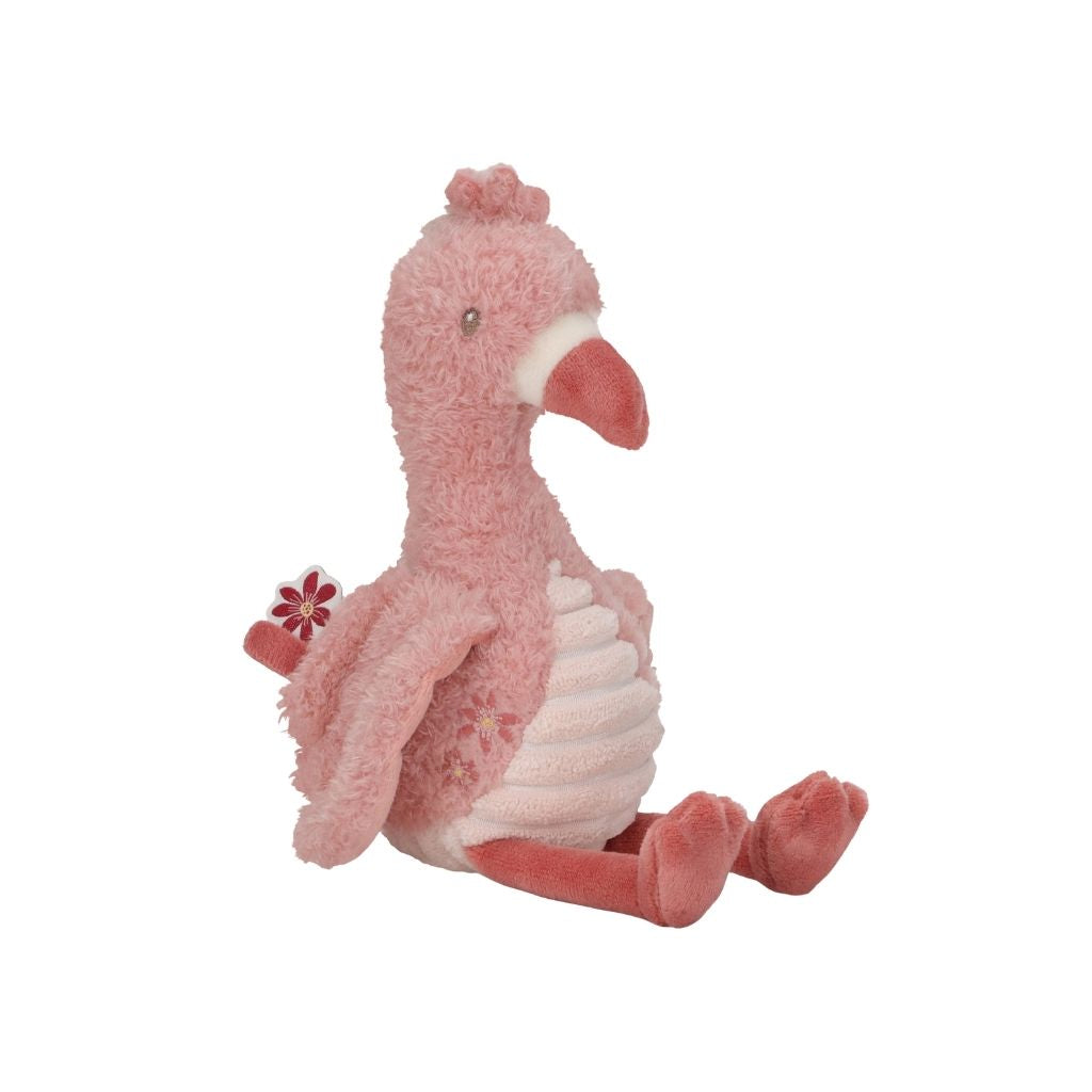 Little Dutch Knuffel Safari Friends Flamingo Roos 17 cm