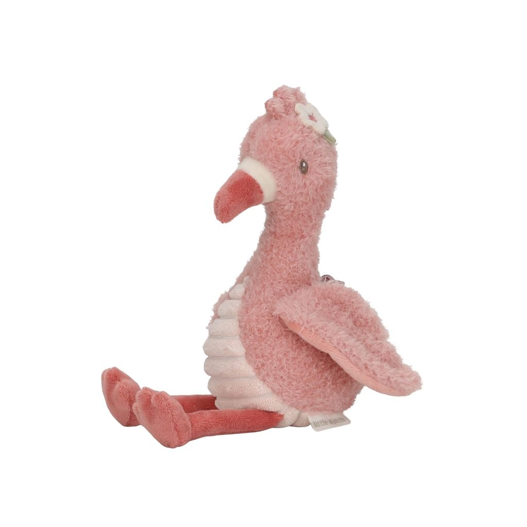 Little Dutch Knuffel Safari Friends Flamingo Roos 17 cm