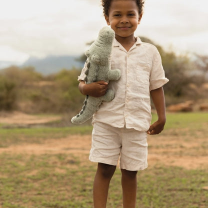 Little Dutch Peluche Safari Friends Crocodile Vert 40 cm 