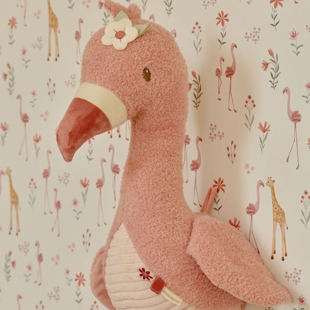 Little Dutch Dierenhoofd Safari Friends Flamingo Roos