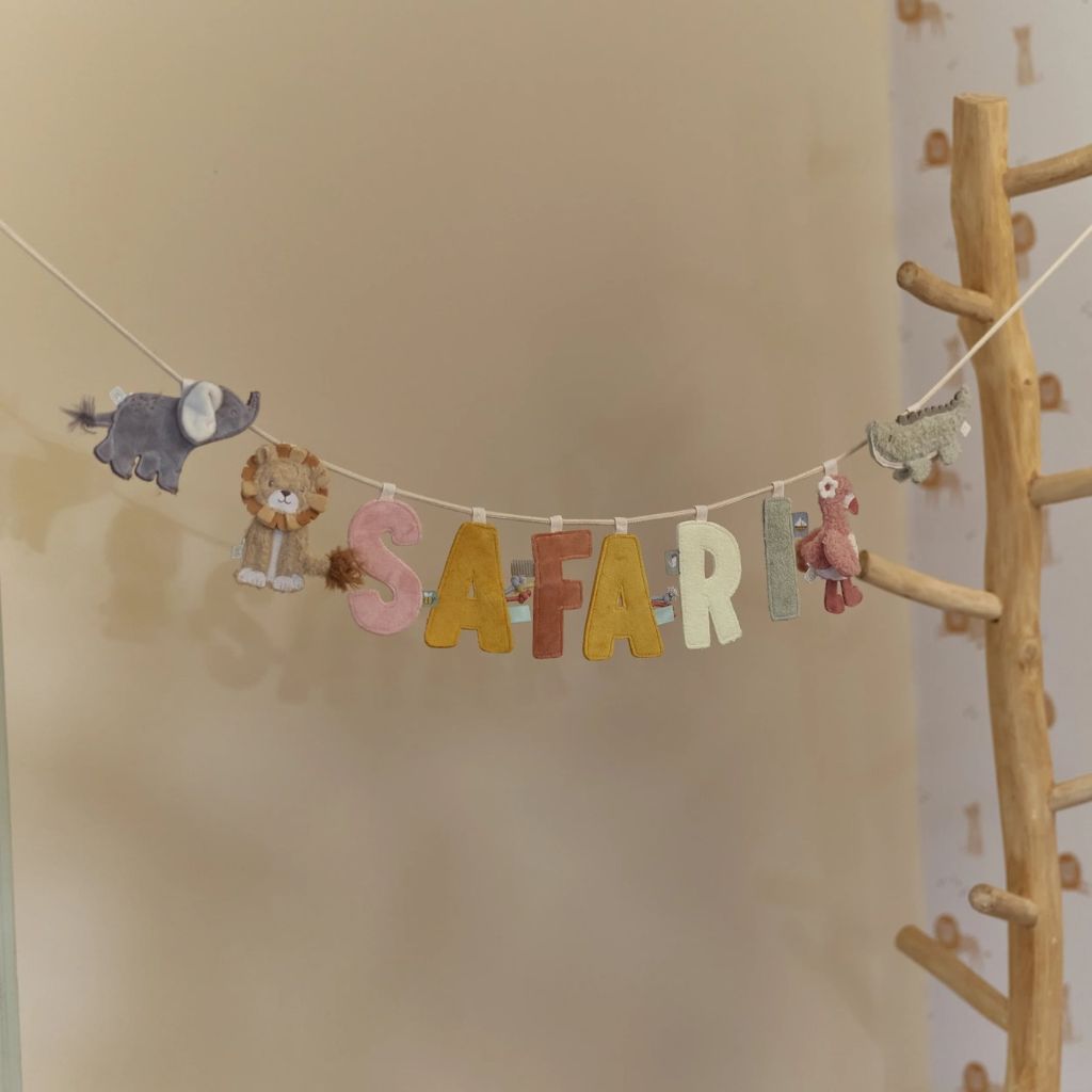Little Dutch Slinger Decoratie Safari Friends Krokodil Groen