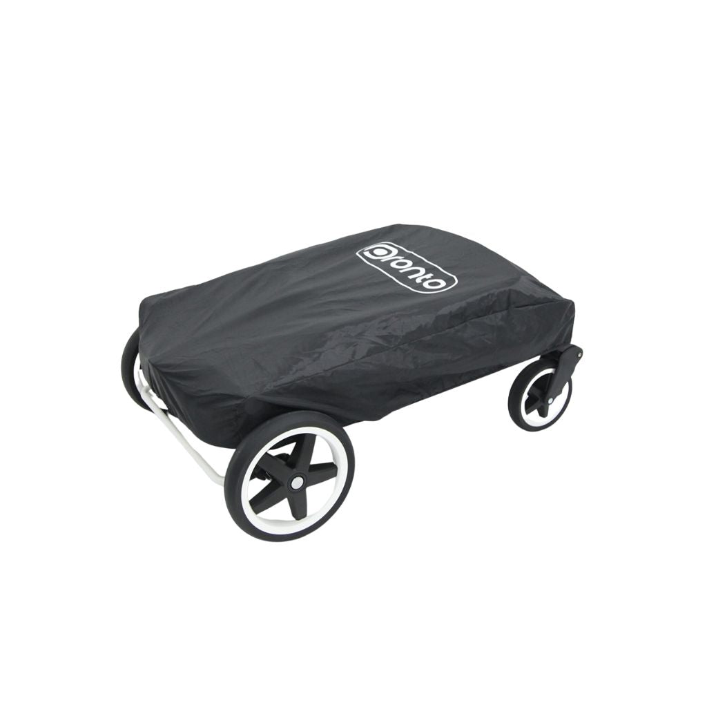 Pronto Stroller Chariot Space Grey +  Porte-gobelet + Housse de rangement + Pare-soleil + Plateau + Boîte de rangement secrète