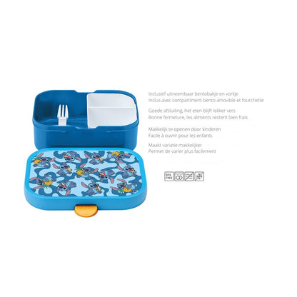 Mepal Brooddoos Campus Stitch Blauw