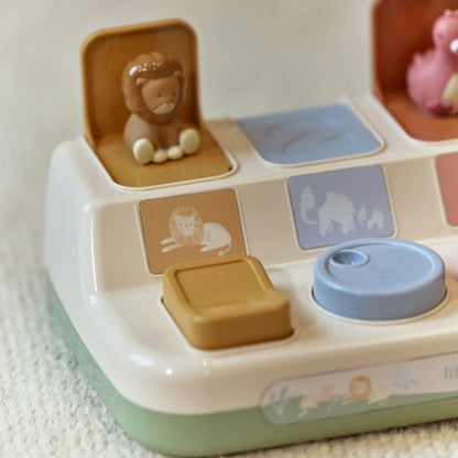 Little Dutch Jouet d'activité Pop-up Safari Friends Multi