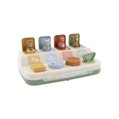 Little Dutch Jouet d'activité Pop-up Safari Friends Multi