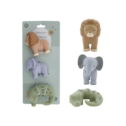 Little Dutch Jouets De Bain Safari Friends Multi - 3 Pièces