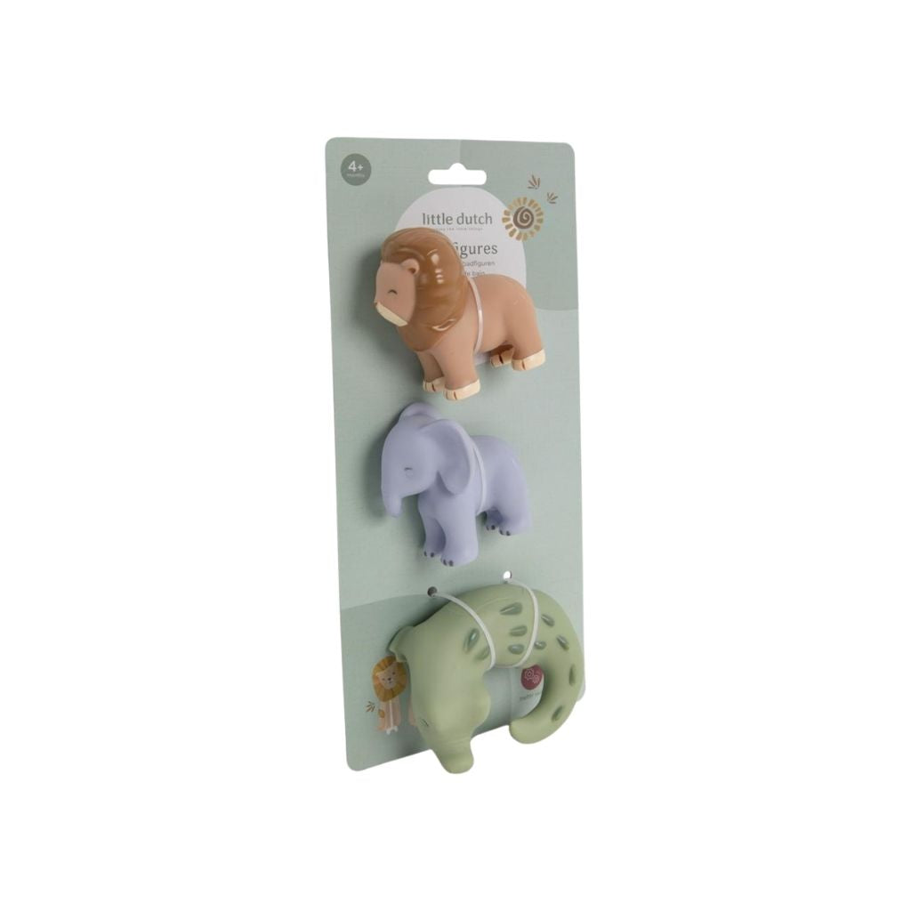 Little Dutch Jouets De Bain Safari Friends Multi - 3 Pièces