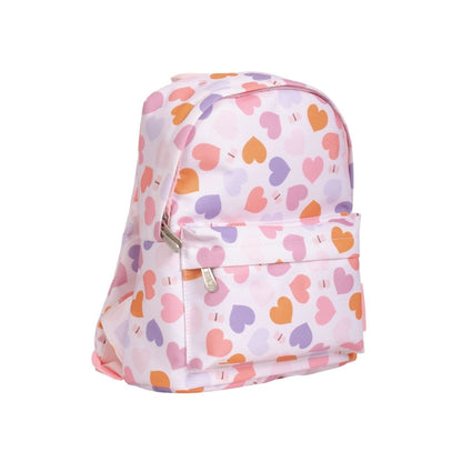 A Little Lovely Company Petit Sac à Dos Hearts Roze 