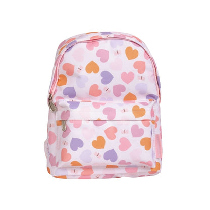 A Little Lovely Company Petit Sac à Dos Hearts Roze 