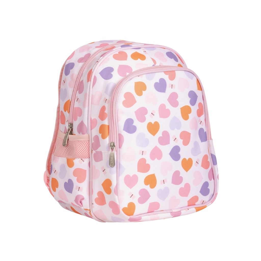 A Little Lovely Company Sac à Dos Hearts Roze