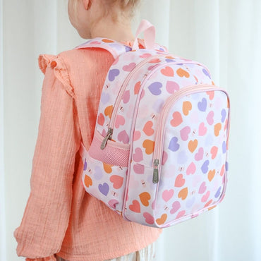 A Little Lovely Company Rugzak Hearts Roze