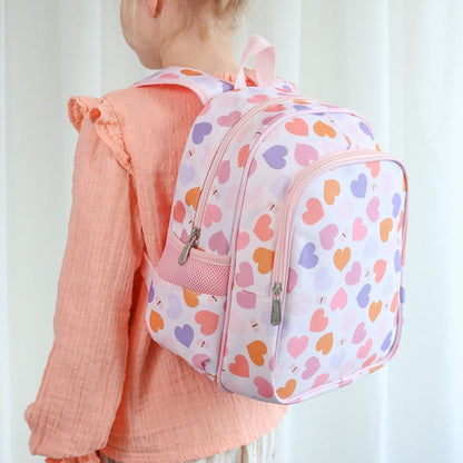 A Little Lovely Company Sac à Dos Hearts Roze