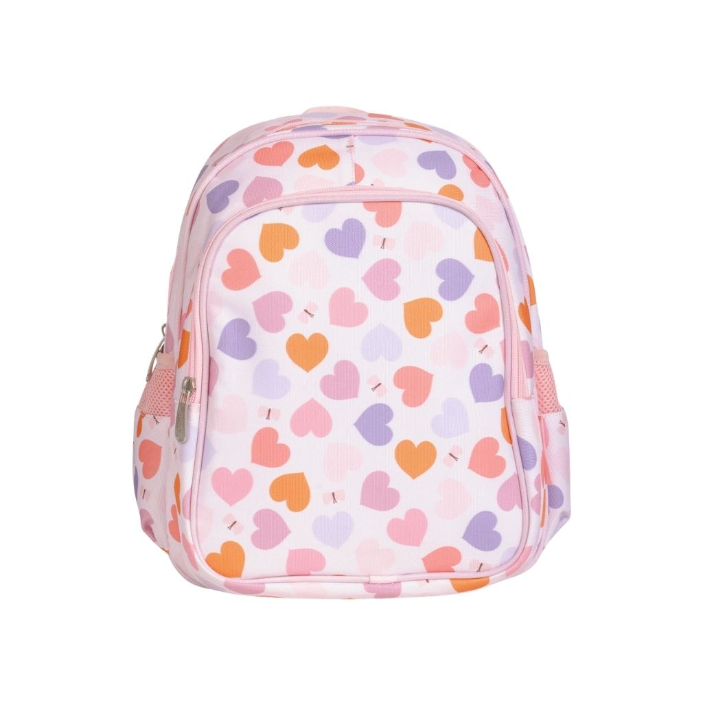 A Little Lovely Company Sac à Dos Hearts Roze