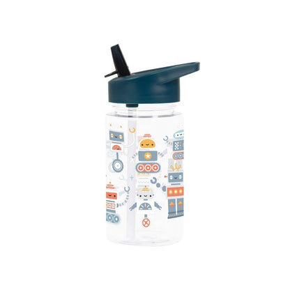 A Little Lovely Company Gourde Robot Bleu 450 ml 