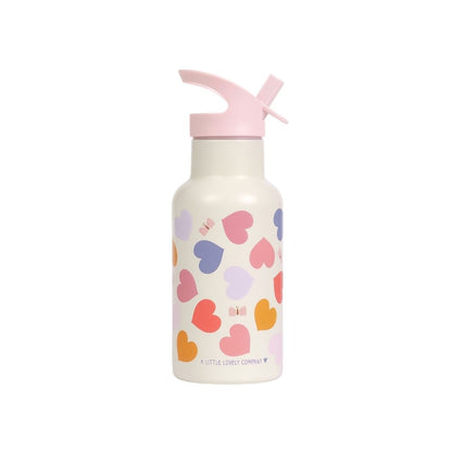 A Little Lovely Company Gourde En Acier Inoxydable Hearts 350 ml 