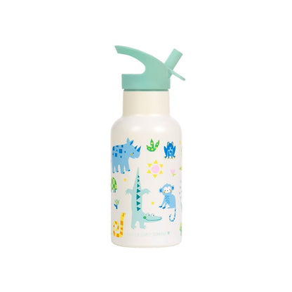 A Little Lovely Company Gourde En Acier Inoxydable Jungle 350 ml 