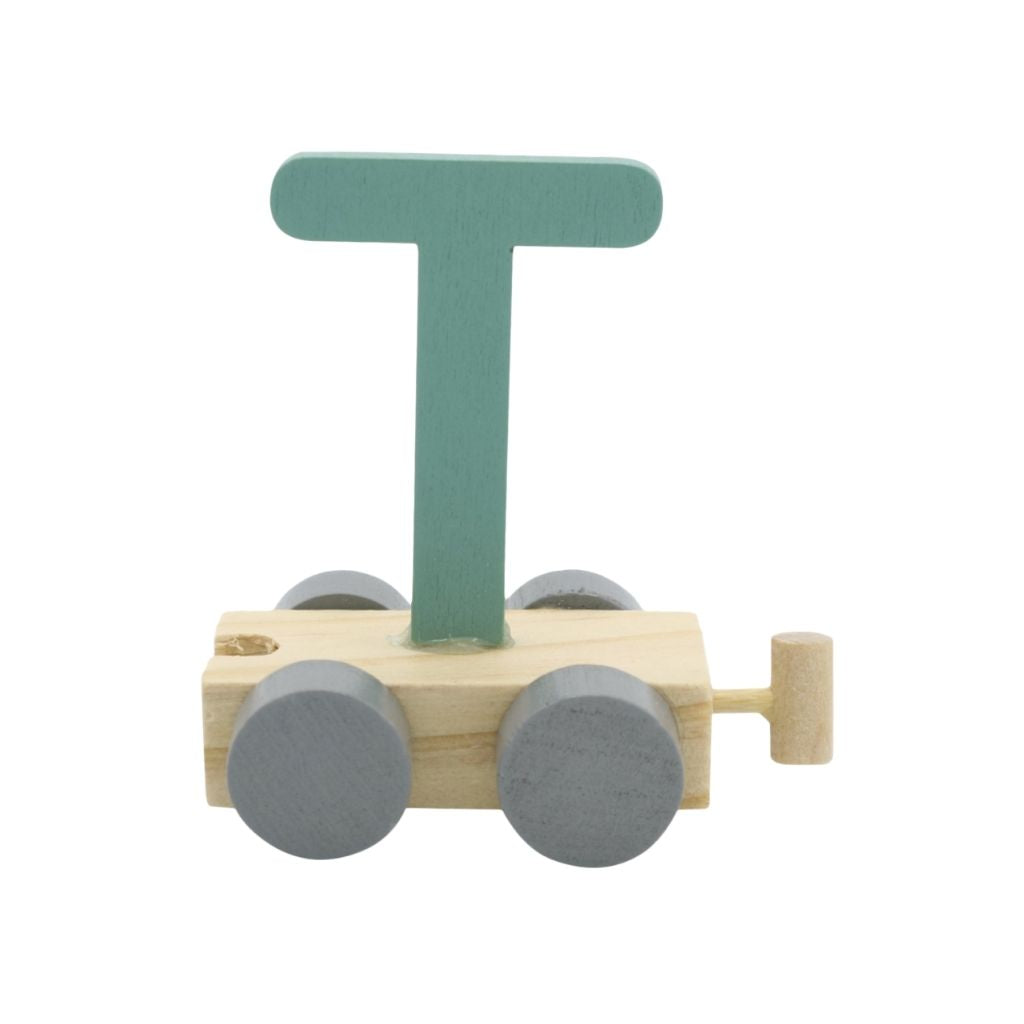 JEP! Lettre Train T Green Bois 