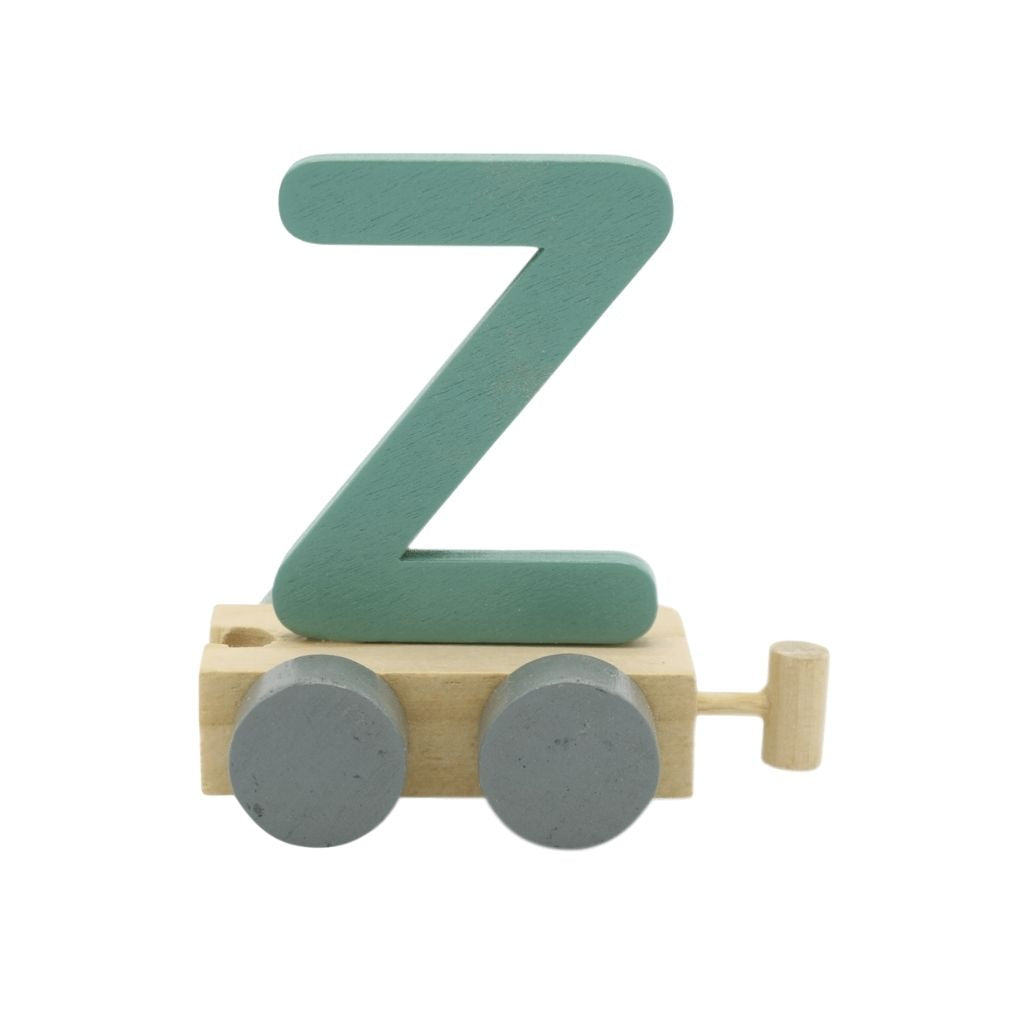 JEP! Lettre Train Z Green Bois 