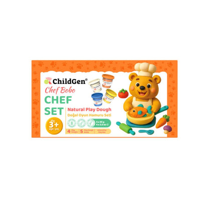 ChildGen Set De Cuisine Argile Colorée 