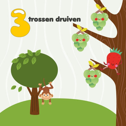JEP! Livre Apprendre à Compter Avec Mademoiselle Fraise 