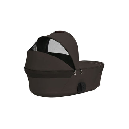 Cybex 2 en 1 Poussette Talos S Lux Chocolate Brown + Nacelle Pliante Chocolate Brown (Châssis Taupe)