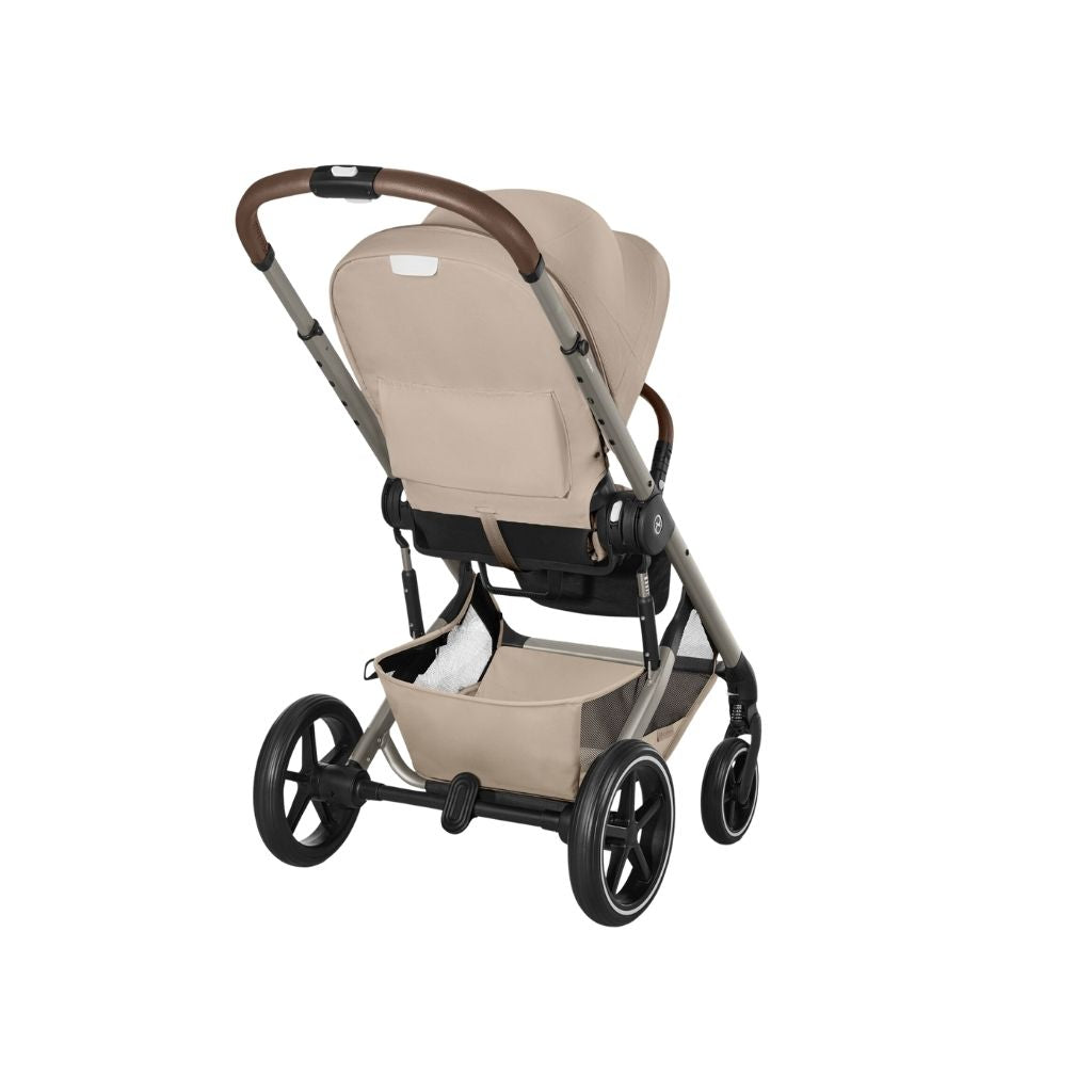 Cybex Poussette Balios S Lux + Nacelle Almond Beige