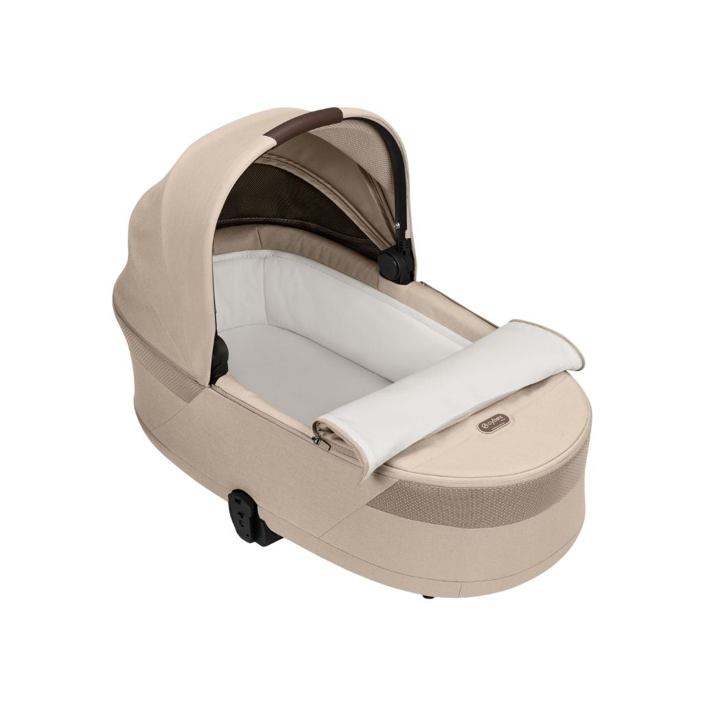 Cybex Poussette Balios S Lux + Nacelle Almond Beige