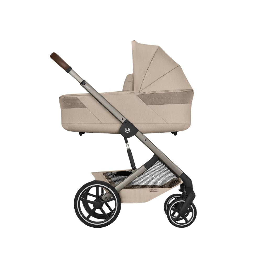 Cybex Poussette Balios S Lux + Nacelle Almond Beige