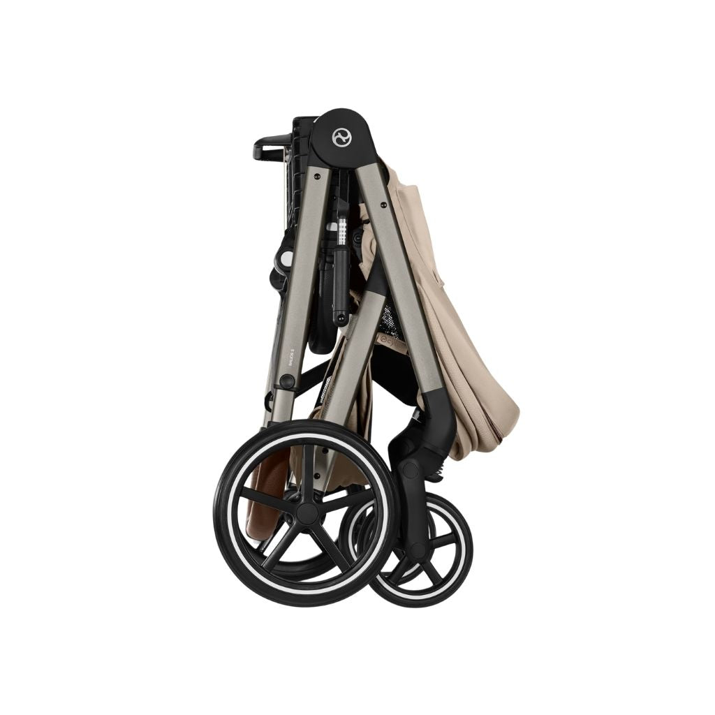 Cybex Poussette Balios S Lux + Nacelle Almond Beige