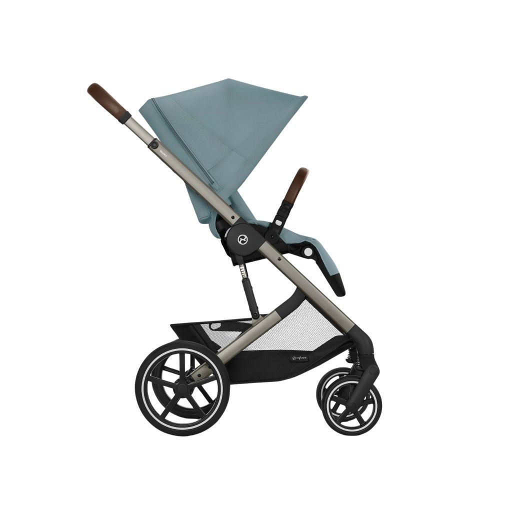 Cybex Poussette Balios S Lux + Nacelle Pliable Stormy Blue