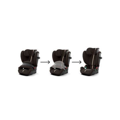 Cybex Siège Auto  Pallas G3 Groupe 1/2/3 Chocolate Brown