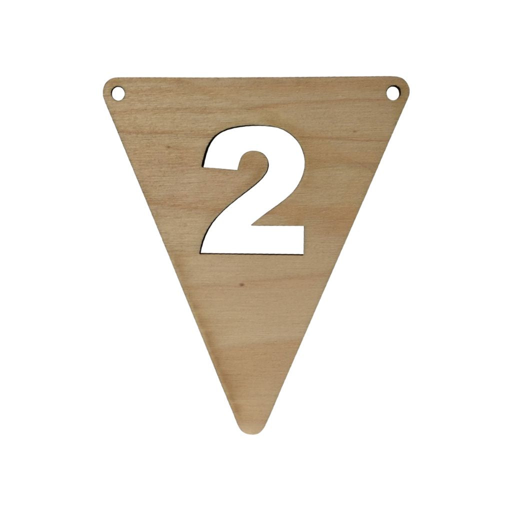 JEP! Lettervlagje 2 Wood