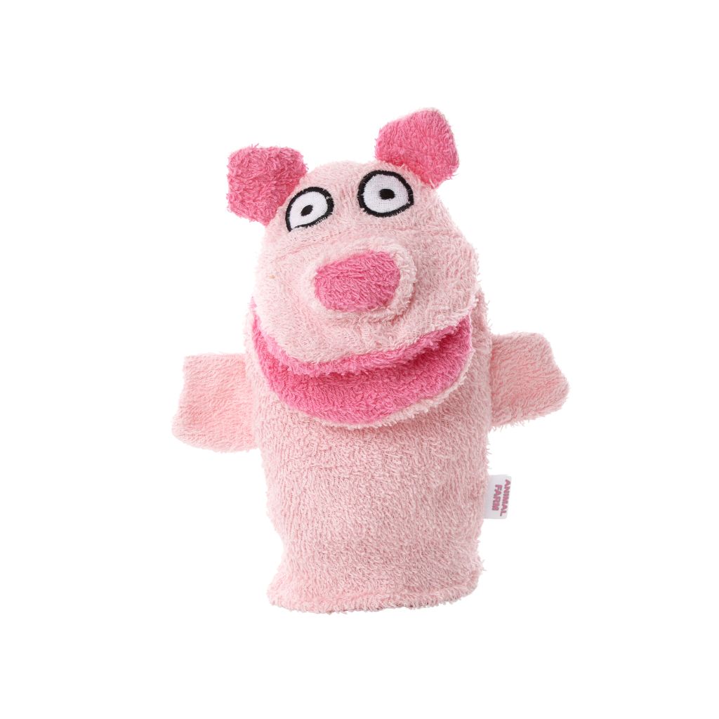 Isabelle Laurier Gant De Toilette Cochon En Coton
