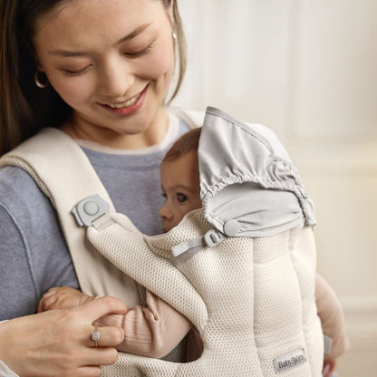 BabyBjörn Porte-Bébé Hold Mesh Cream