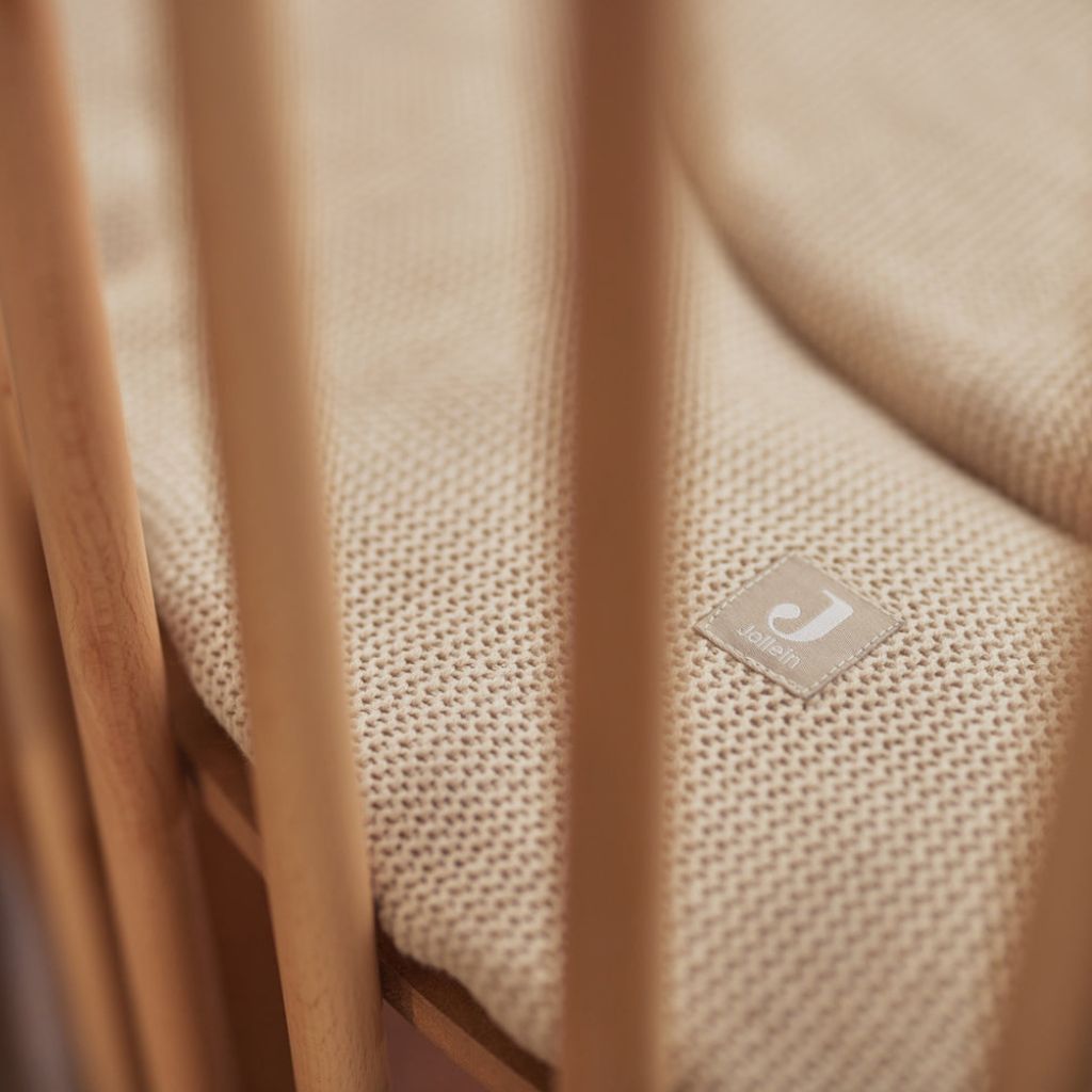 Jollein Tapis De Parc Basic Knit Nougat