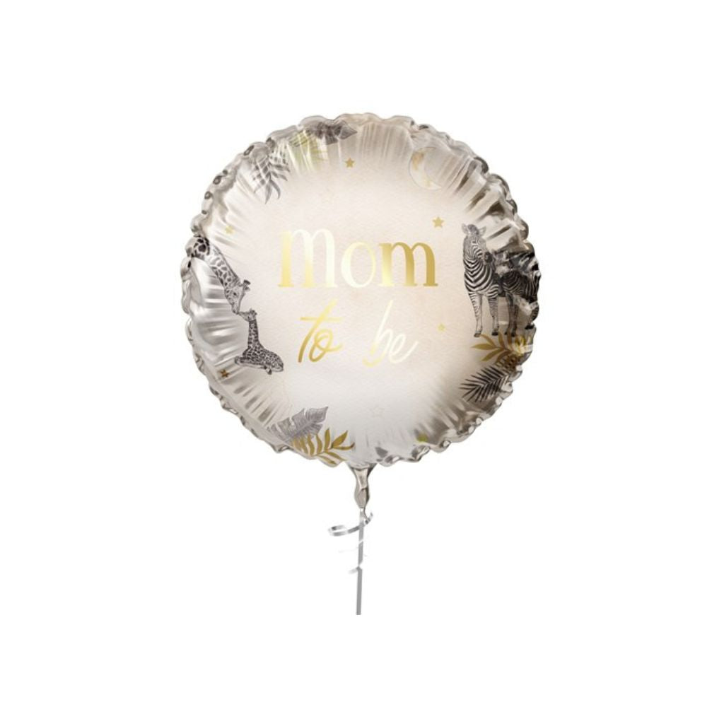 HAZA Witbaard Folieballon "Mom To Be" Nude 45 cm