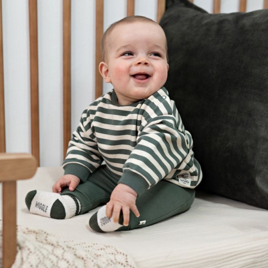Feetje Sokken Wiggle and Waddle Jongens Offwhite Melange