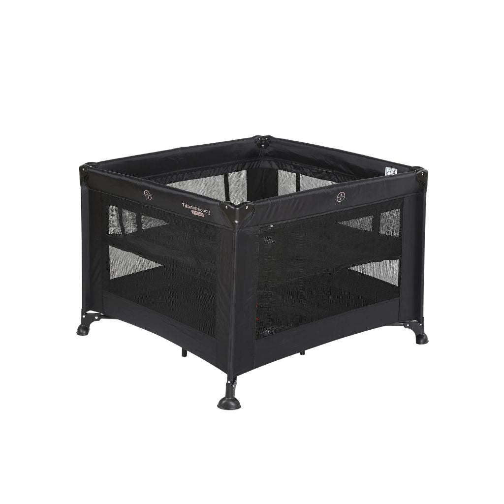 Titaniumbaby Opvouwbaar Reisbed / Park Smart Mason Black