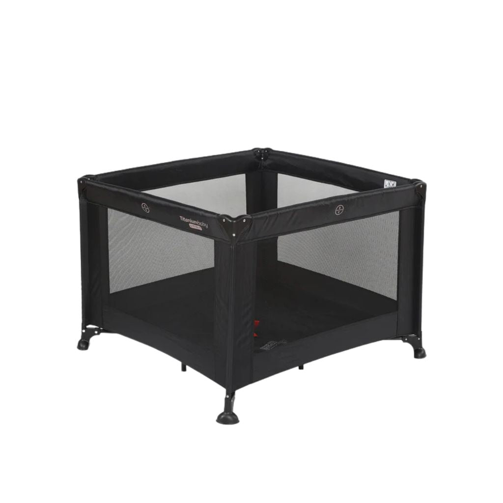 Titaniumbaby Opvouwbaar Reisbed / Park Smart Mason Black