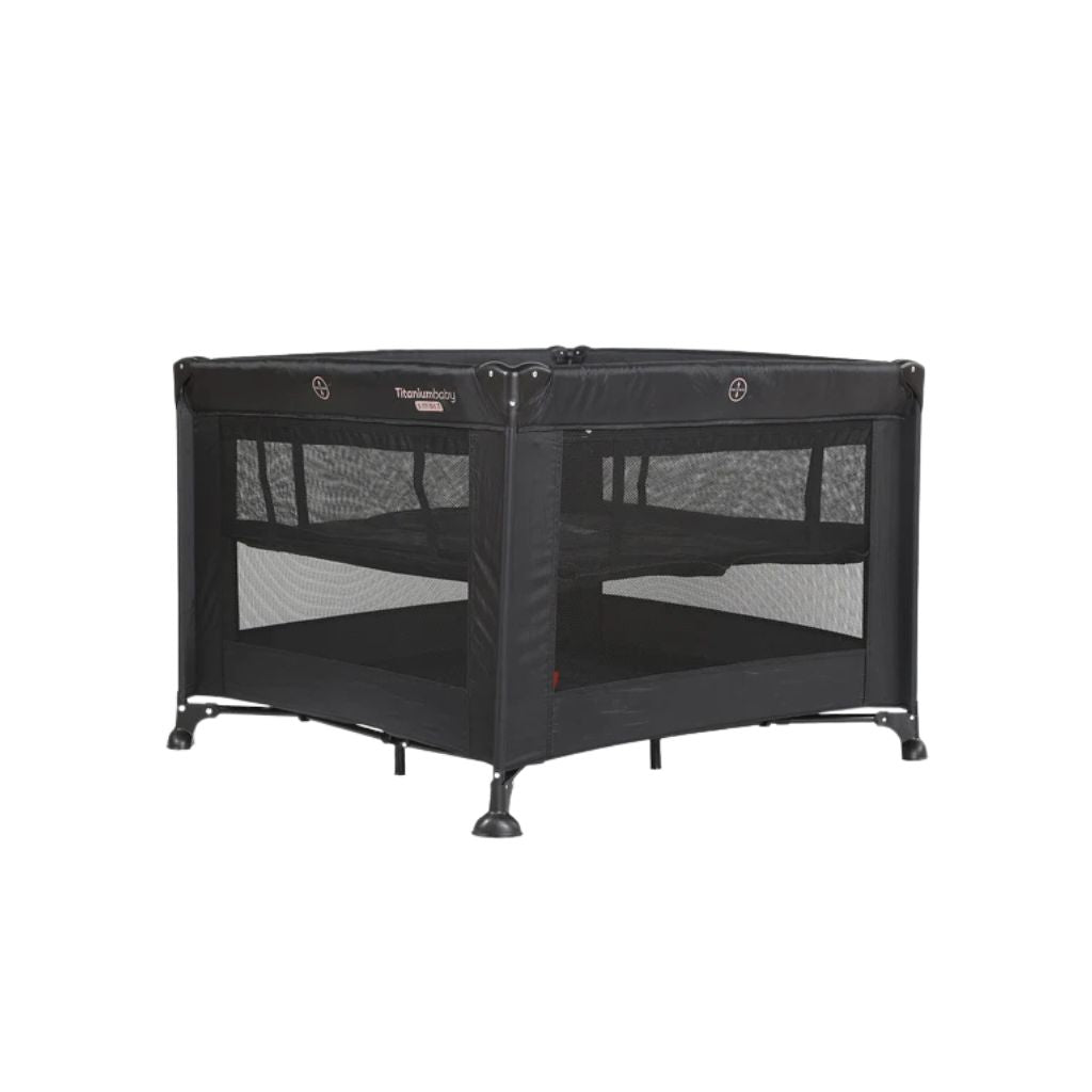 Titaniumbaby Opvouwbaar Reisbed / Park Smart Mason Black