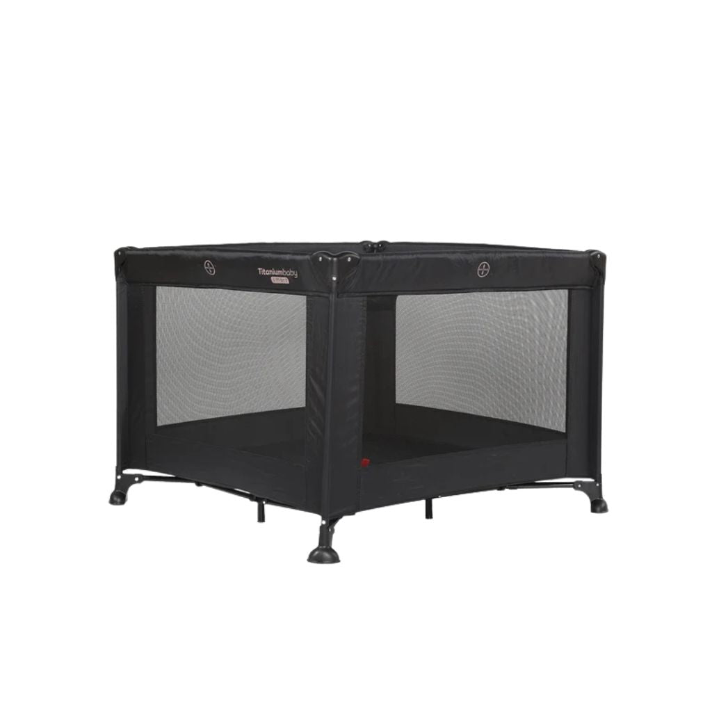 Titaniumbaby Opvouwbaar Reisbed / Park Smart Mason Black