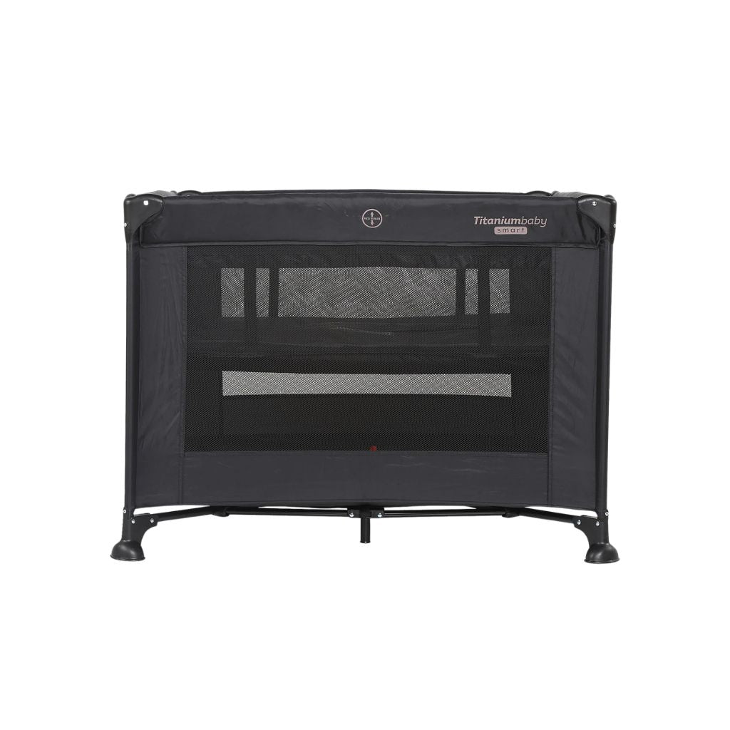 Titaniumbaby Opvouwbaar Reisbed / Park Smart Mason Black
